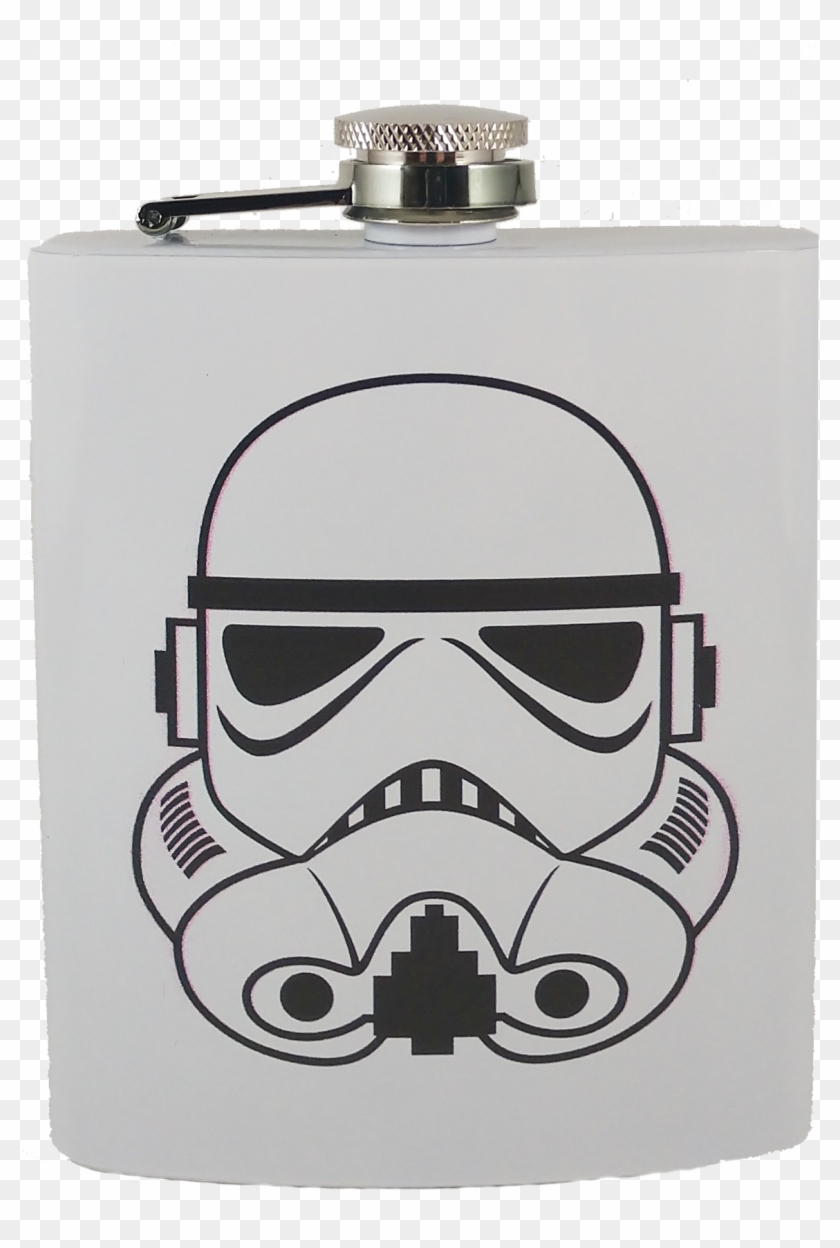 Star Wars Stormtrooper Flask - Lego Stormtrooper Clip Art - Png Download
