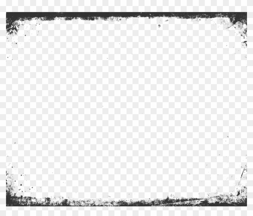 Grunge Border Grey Landscape - 1 1 Border Png Clipart