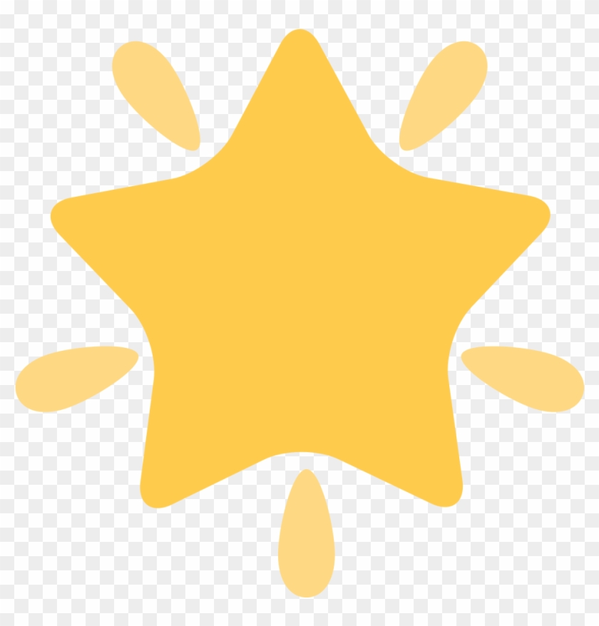 Star Transparent Emoji Clipart #378762