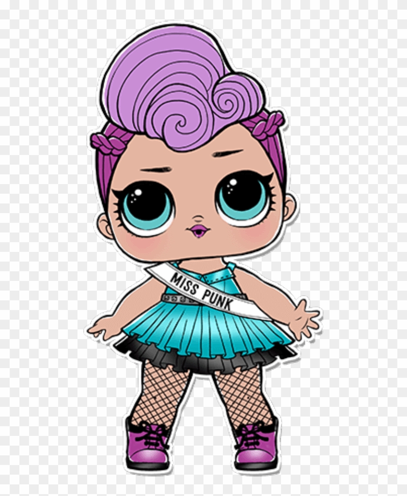 Lol Surprise Miss Punk Clipart #378867