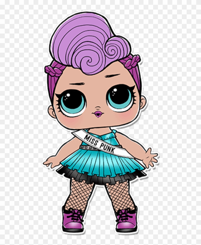 Lol Surprise Miss Punk Clipart