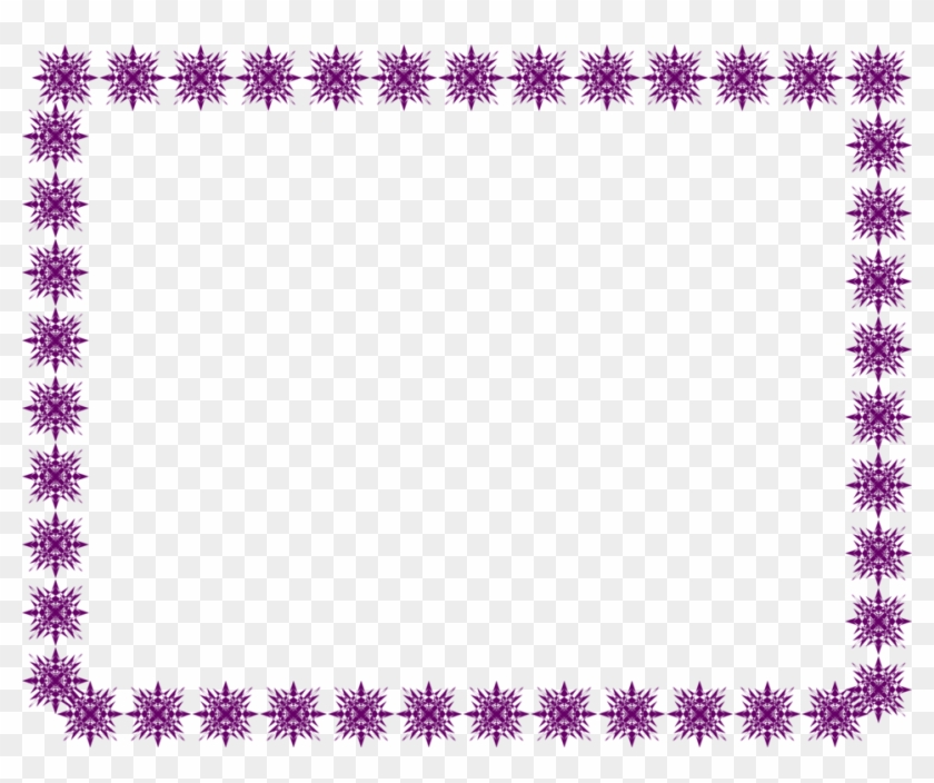 Purple Border Frame Png Photos - Clip Art Transparent Png #378911