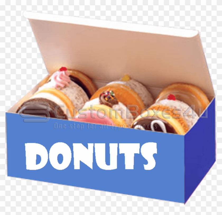 Donut Boxes - Box Of Donuts Png Clipart