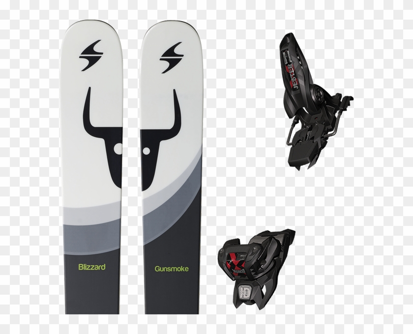 Blizzard Gunsmoke 2017 Marker Jester 16 Black - Elan Spectrum 105 Alu 2018 Clipart