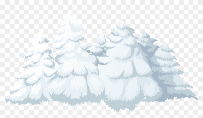 Tree Snow Vector Png Clipart #379155