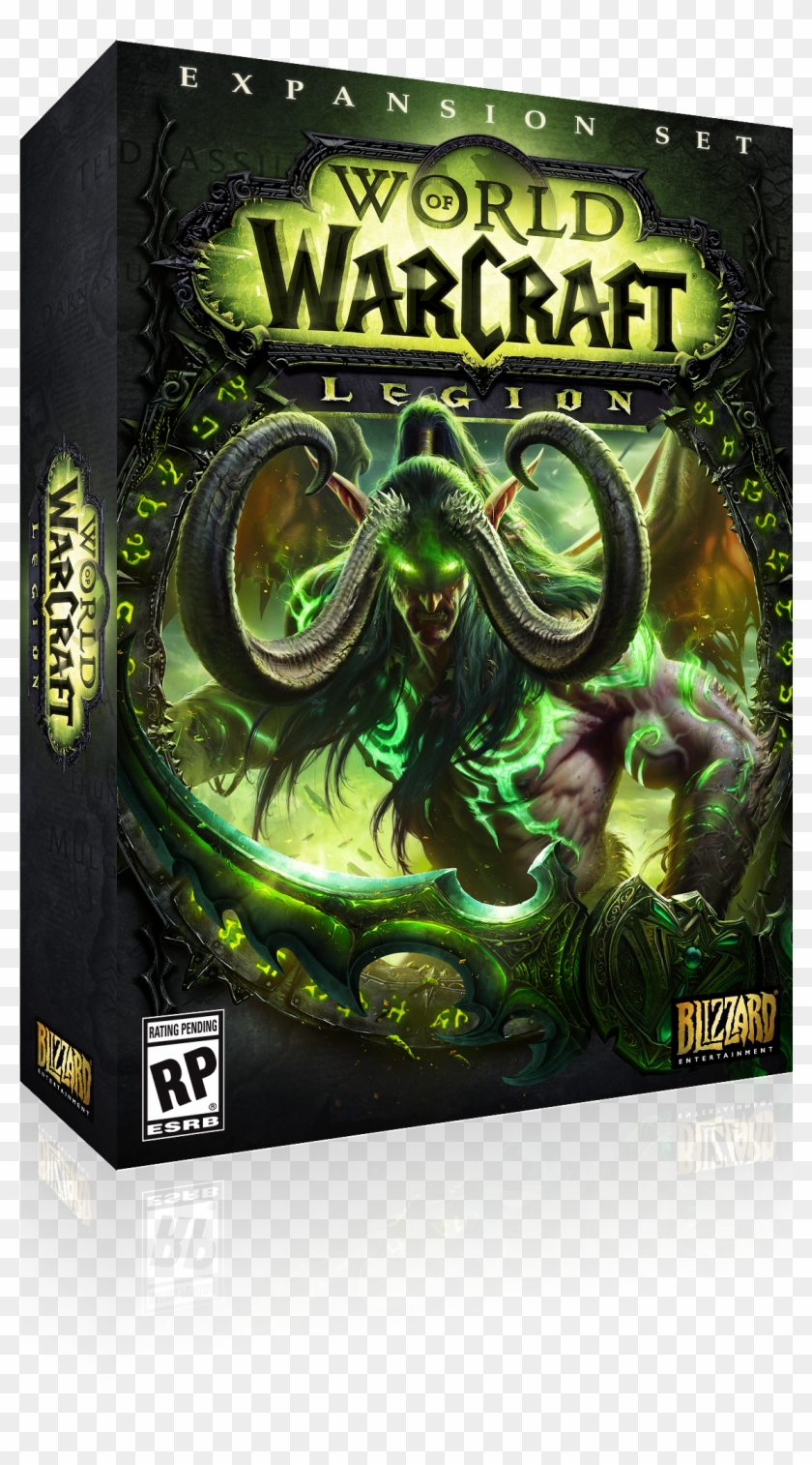 Wow Legion Box Art 3d-l - World Of Warcraft Legion Box Art Clipart #379252