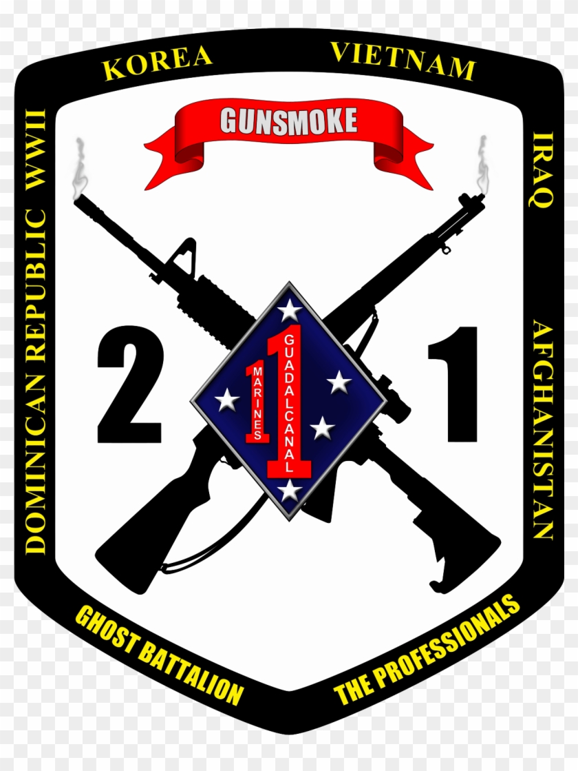 2nd Battalion, 1st Marines - 2 1 Marines Logo Clipart #379257