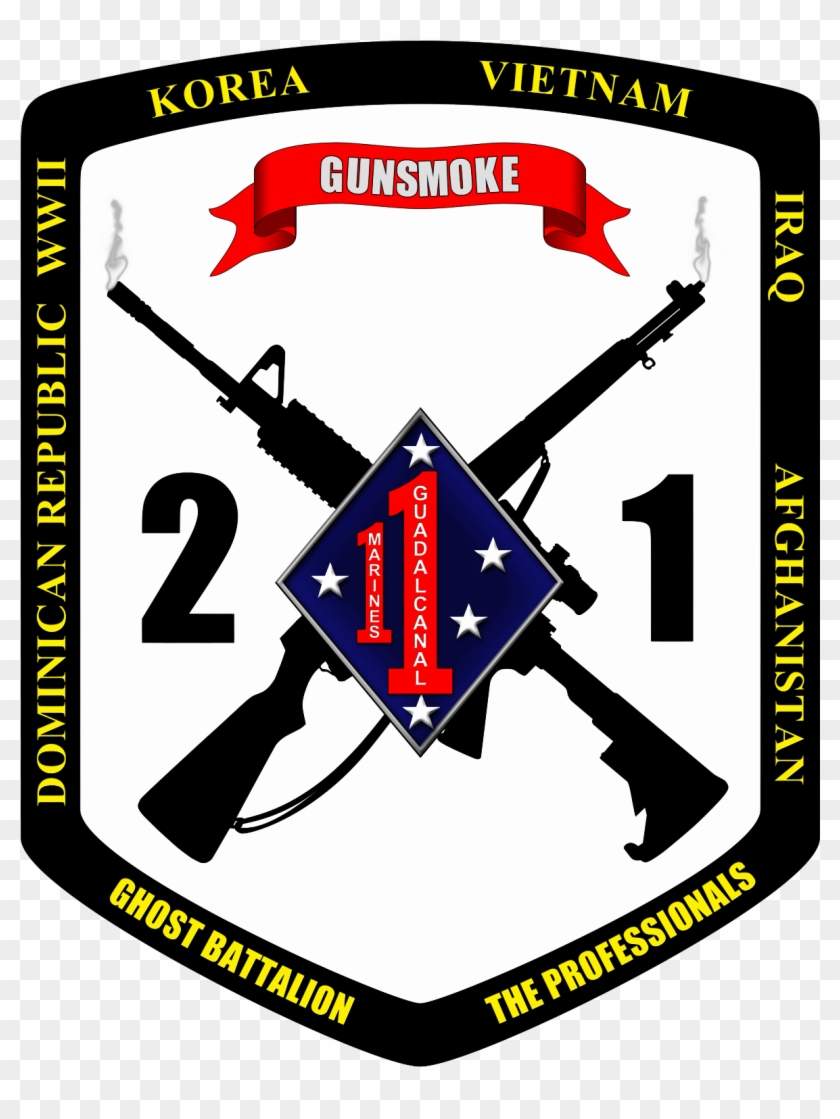 2nd Battalion, 1st Marines - 2 1 Marines Logo Clipart