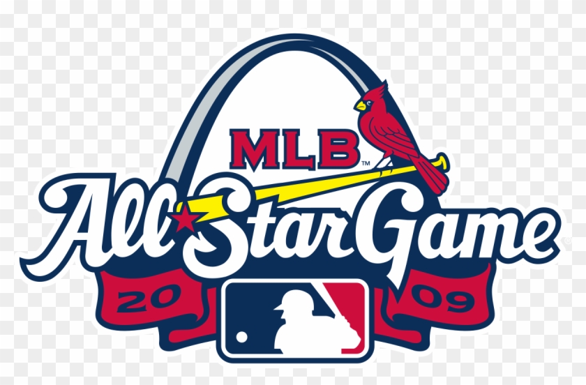2009 Major League Baseball All-star Game - Baseball All Star Logo Clipart #379370