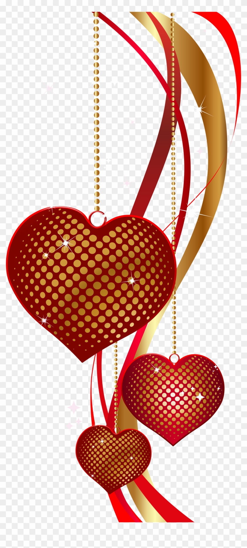 Download Png - Clipart Transparent Background Valentine Red Heart #379600