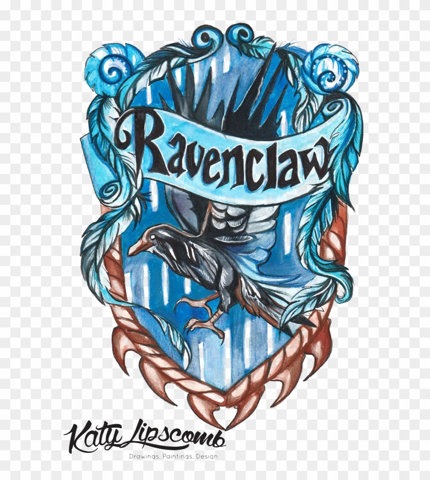 Harry Potter Clipart Emblem - Harry Potter Houses Drawings - Png Download