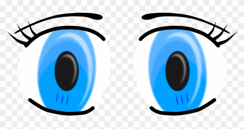 Blue Eyes Clipart Female - Eyes Clip Art - Png Download #379936