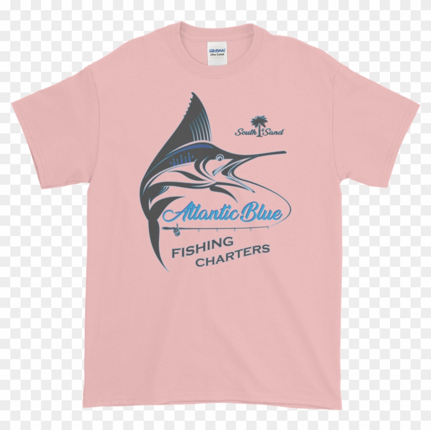 Atlantic Blue Marlin Fishing Unisex T-shirt - Swordfish Clipart