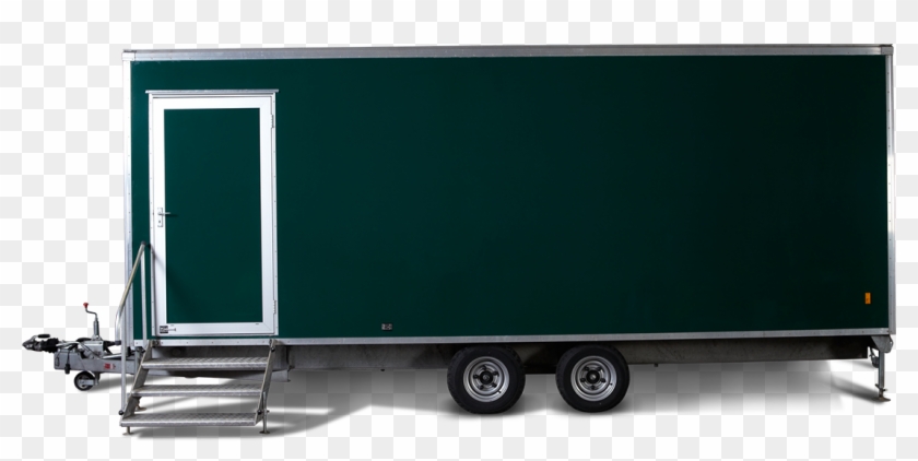18 Bay Urinal For Hire - Trailer Truck Clipart #3700422