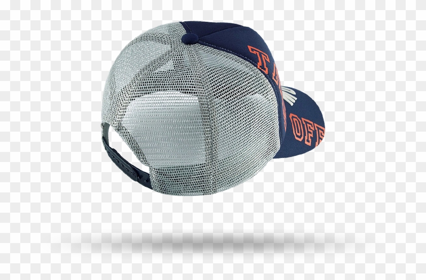 5 Panel Navy Blue Mesh Trucker Snapback Cap With Silk - Mesh Clipart