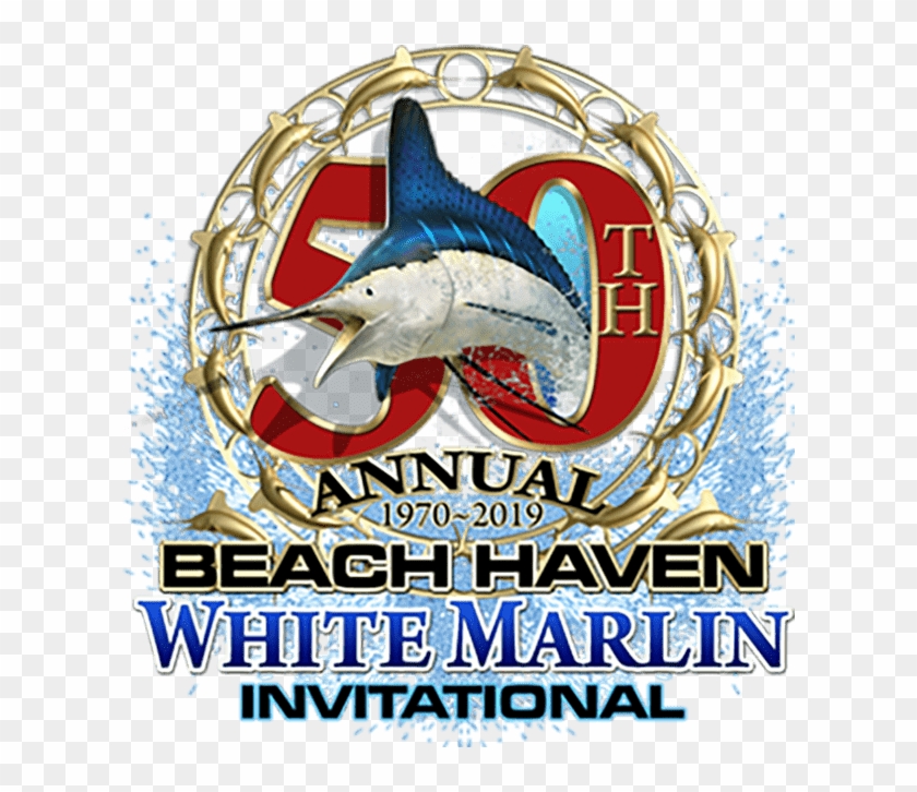 Beach Haven White Marlin Tournament - Poster Clipart #3700657