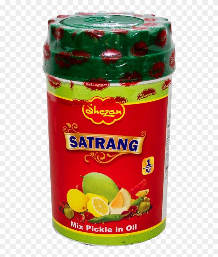Shezan Satarang Mix Pickle In Oil 1 Kg - Shezan Clipart #3700729