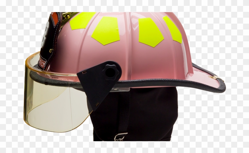 Cleveland Fire Department Pink Helmet Campaign - Hard Hat Clipart #3700740