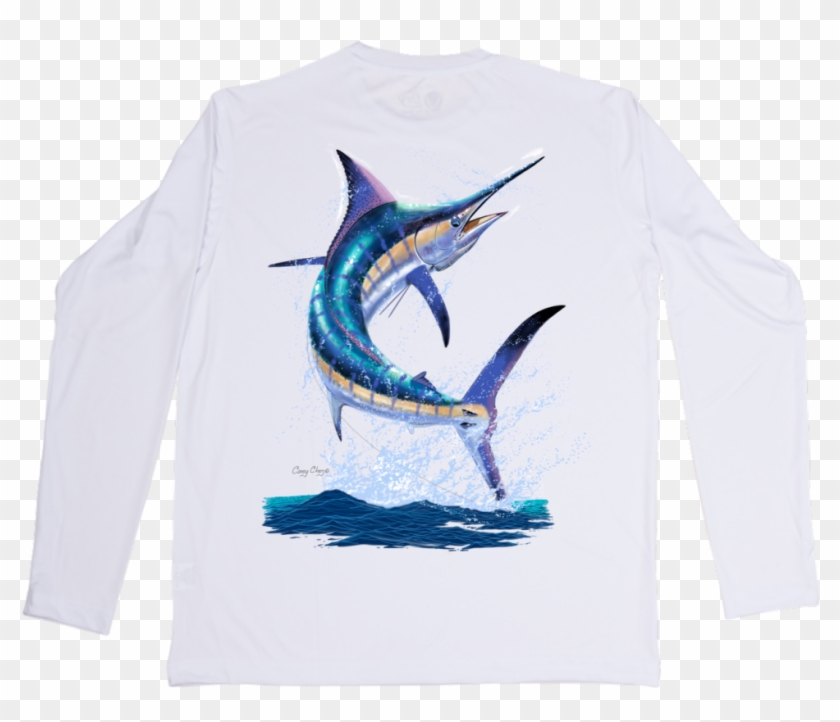 Dry Fit Shirt With Marlin - Swordfish Clipart #3700814