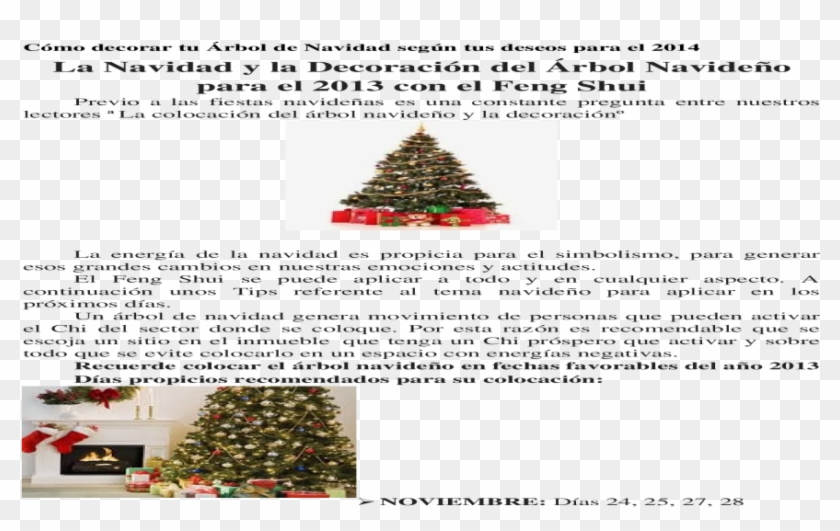 Decorar Tu Rbol De Navidad Segn Tus Deseos Para El - Christmas Tree Clipart