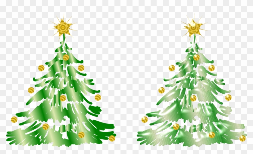 Casa, Jardín Y Bricolaje Adornos Para Árbol De Navidad - Arbol De Navidad Transparente Png Clipart