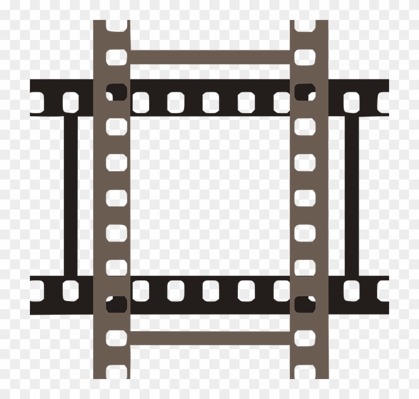 Frame Decorative Movie Cinema Empty Frame Film - Bingkai Film Clipart