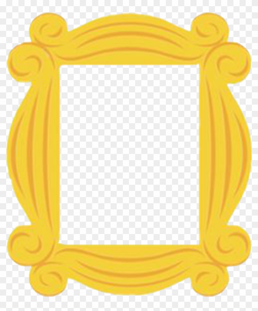 #frame #friends #movie #picture - Picture Frame Clipart #3701889