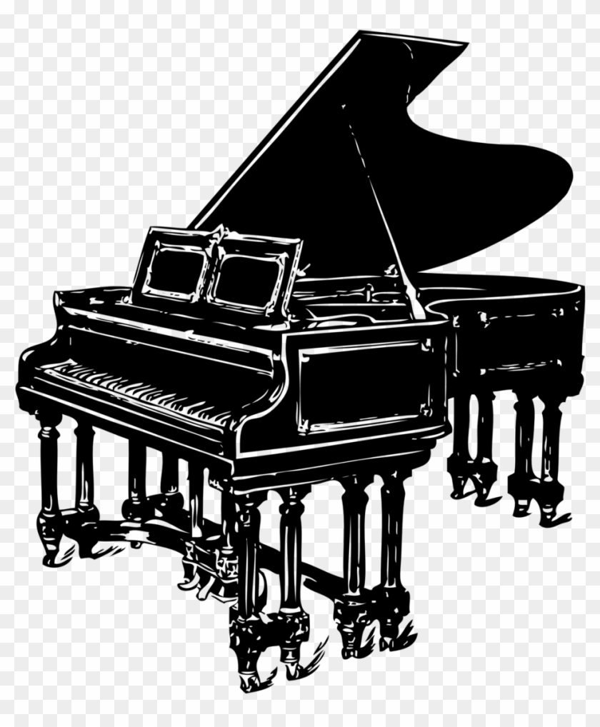 Piano Clip Art - Png Download