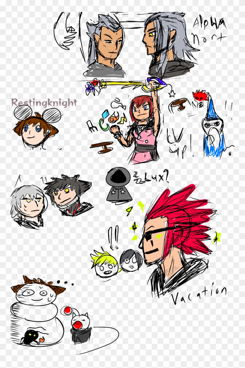 Kingdom Hearts - Cartoon Clipart #3702347