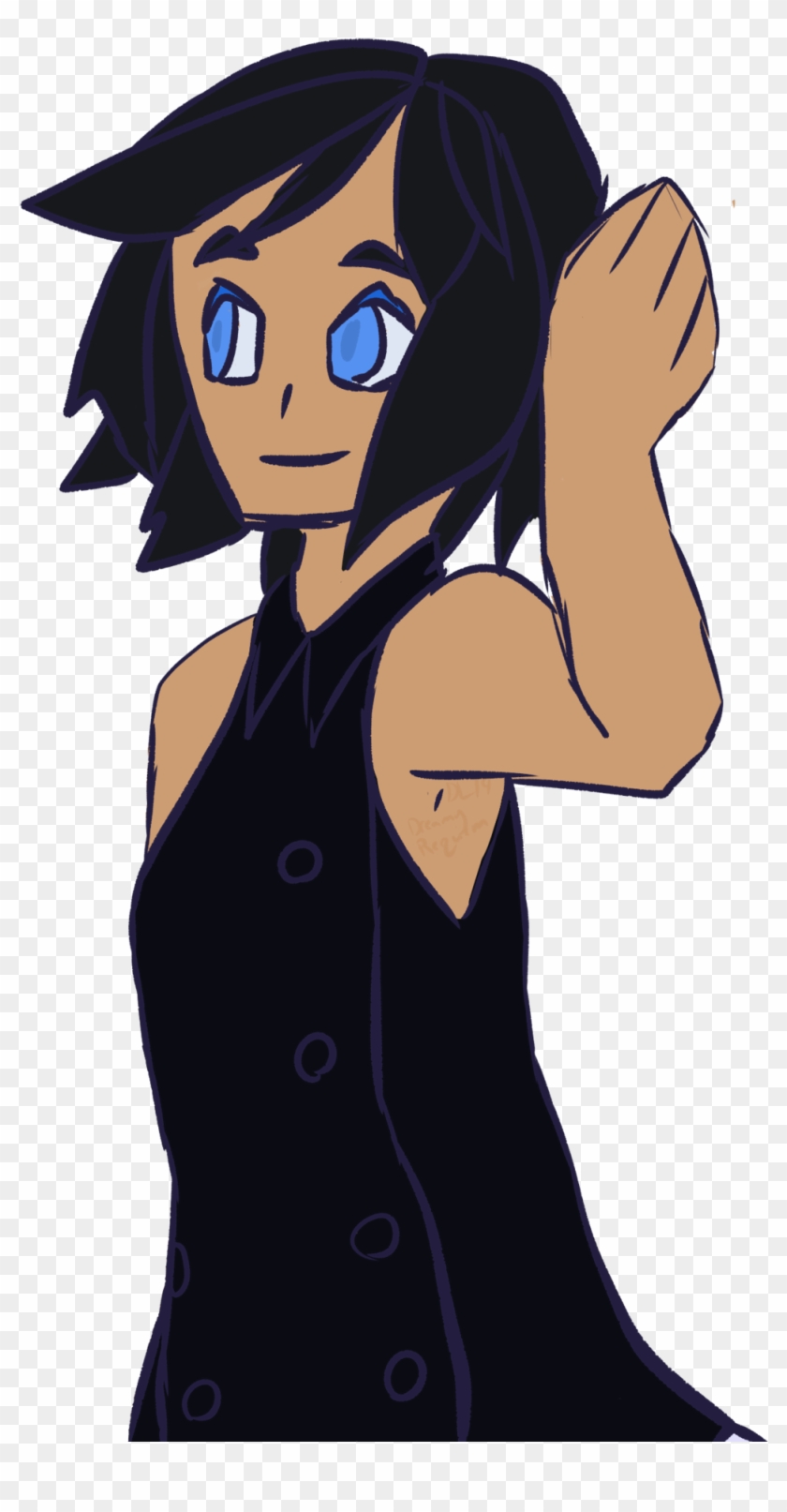 Kingdom Hearts 3 Xion Doodle To Celebrate My New Tablet - Cartoon Clipart