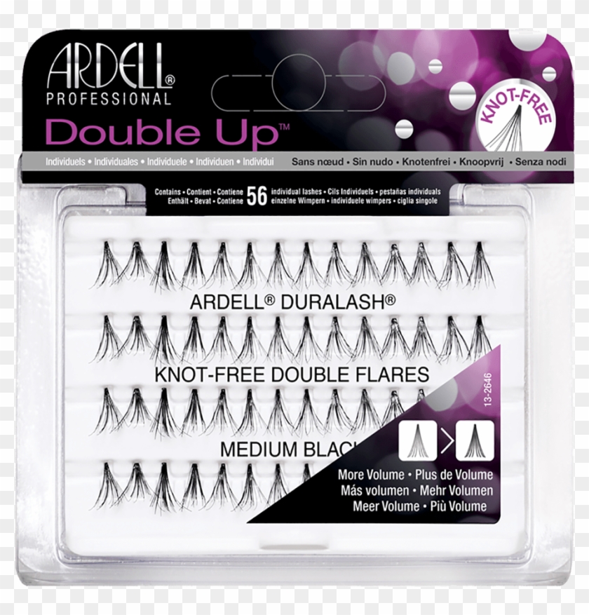 Ardell Duralash Double Up Knot-free Double Flare Eyelashes - Ardell Double Up Knot Free Clipart #3703405
