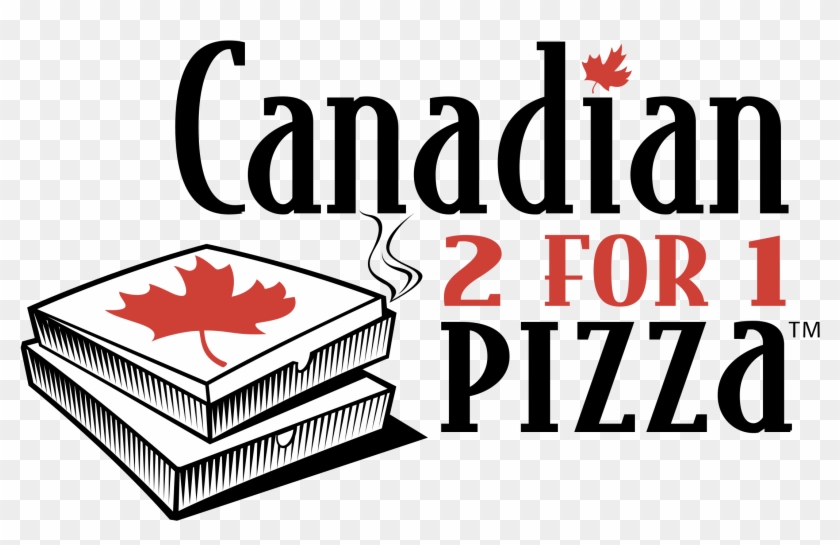 Canadian 2 For 1 Pizza Logo Png Transparent - Canadian Pizza Singapore Logo Clipart
