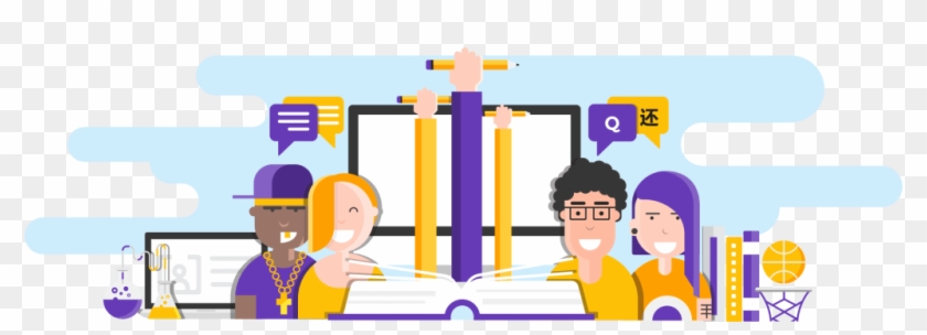 The Leader In Secure And Innovative Technology For - Flat Design Learning Clipart