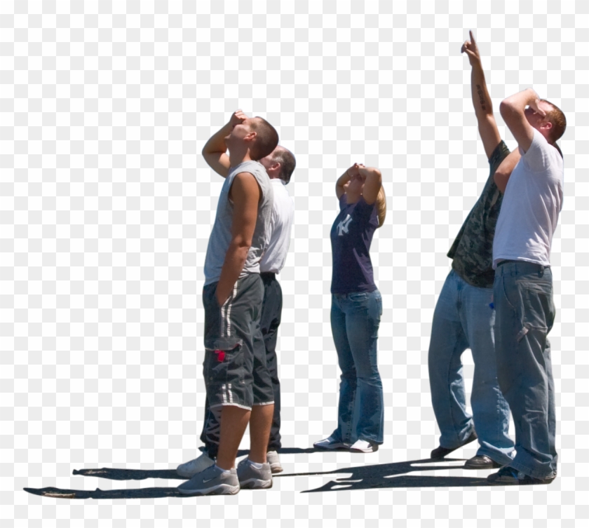 #people #look #looking #up #peoplelookingup #freetoedit - Cut Out People Group Clipart