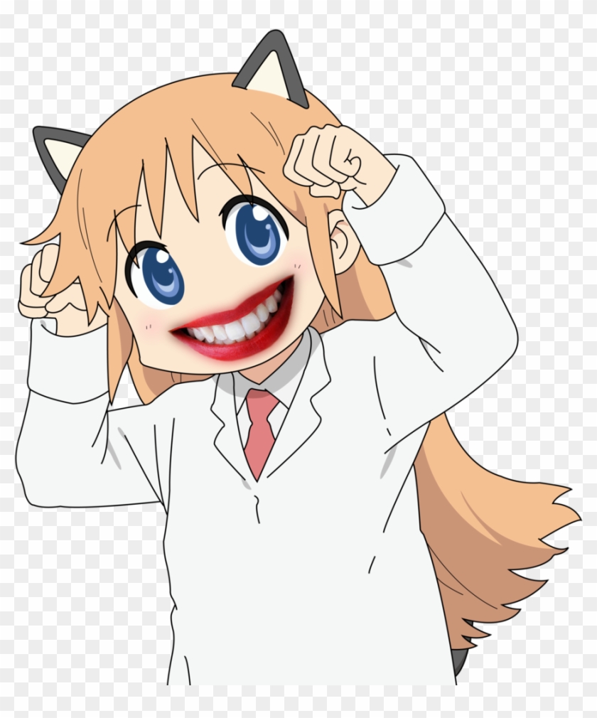 Nichijou Hakase Hakase Shinonome Cute Kawaii Anime - Nichijou Nya Clipart