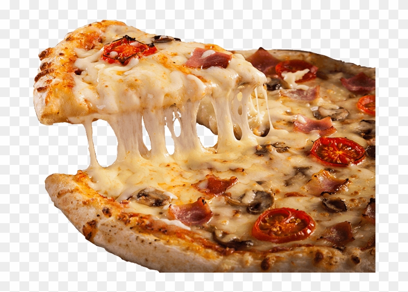 Pizza - Mozzarella Pizza Png Clipart