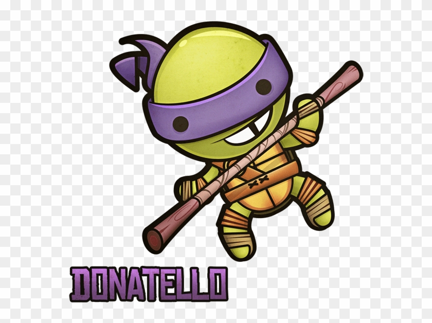 Tortuga Ninja Kawaii Clipart