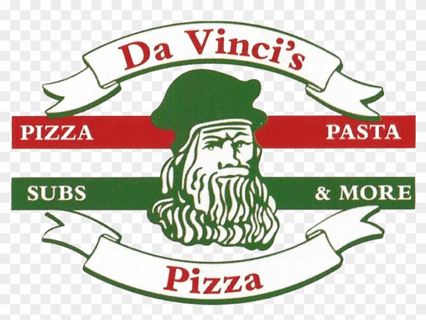 Davinci's Pizza Logo - Label Clipart #3704278