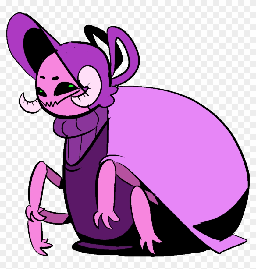 She's An Old Bug Like Demon Lady - Cartoon Clipart