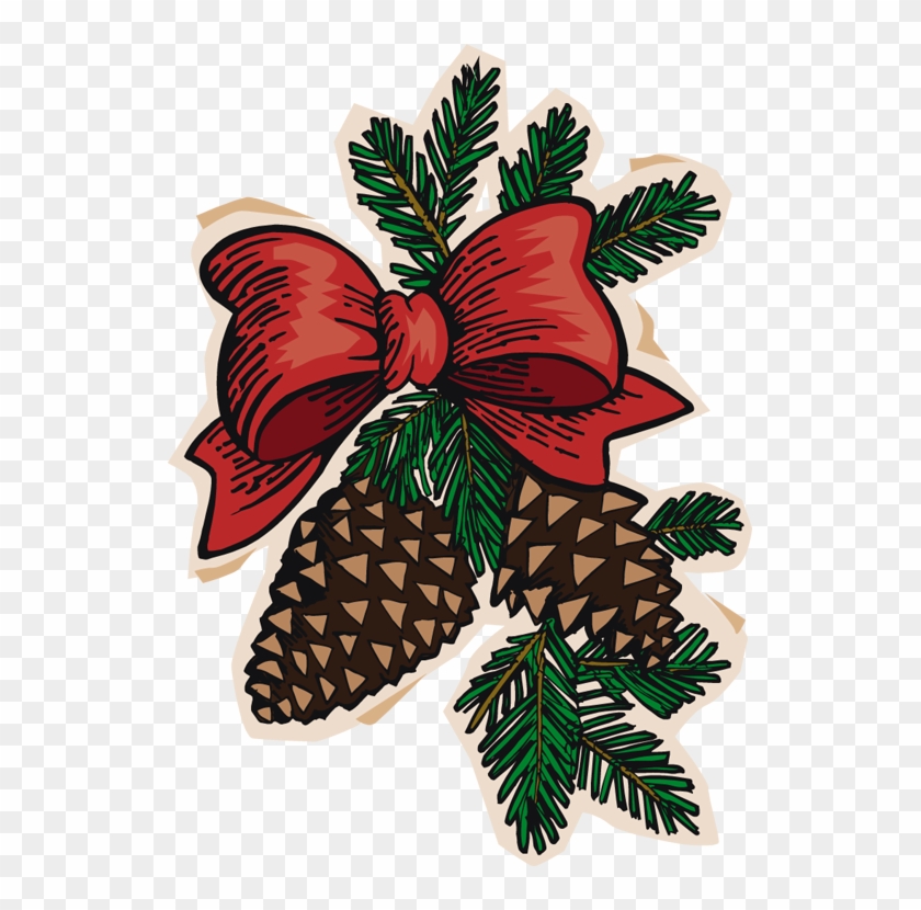 Clip - Art - Pine - Cone - Christmas Pine Cones - Png Download