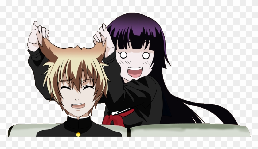 ““look, Cat Ears ” ” - Dusk Maiden Of Amnesia Cat Ears Clipart