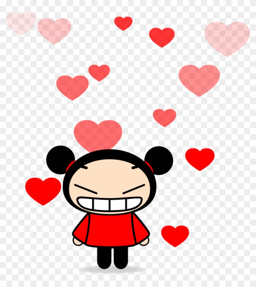 Pucca Corazones Enamorada Imagenes - Imagenes De Pucca Png Clipart #3704989
