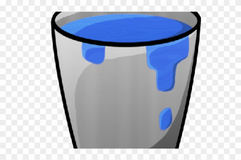 Plastic Clipart Bucket Full Water - Bucket Of Water Clipart - Png Download