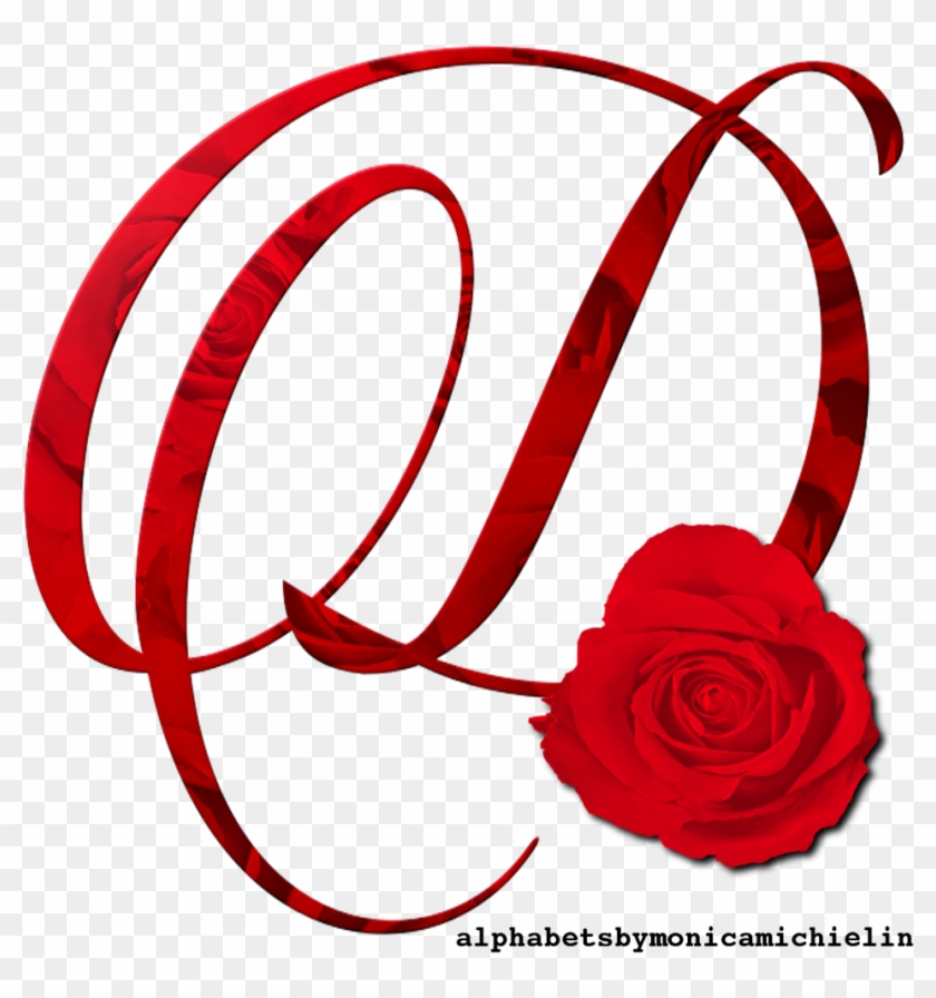 Alfabeto Rosa Vermelha Png, Red Rose Alphabet - Dezigual Petange Clipart