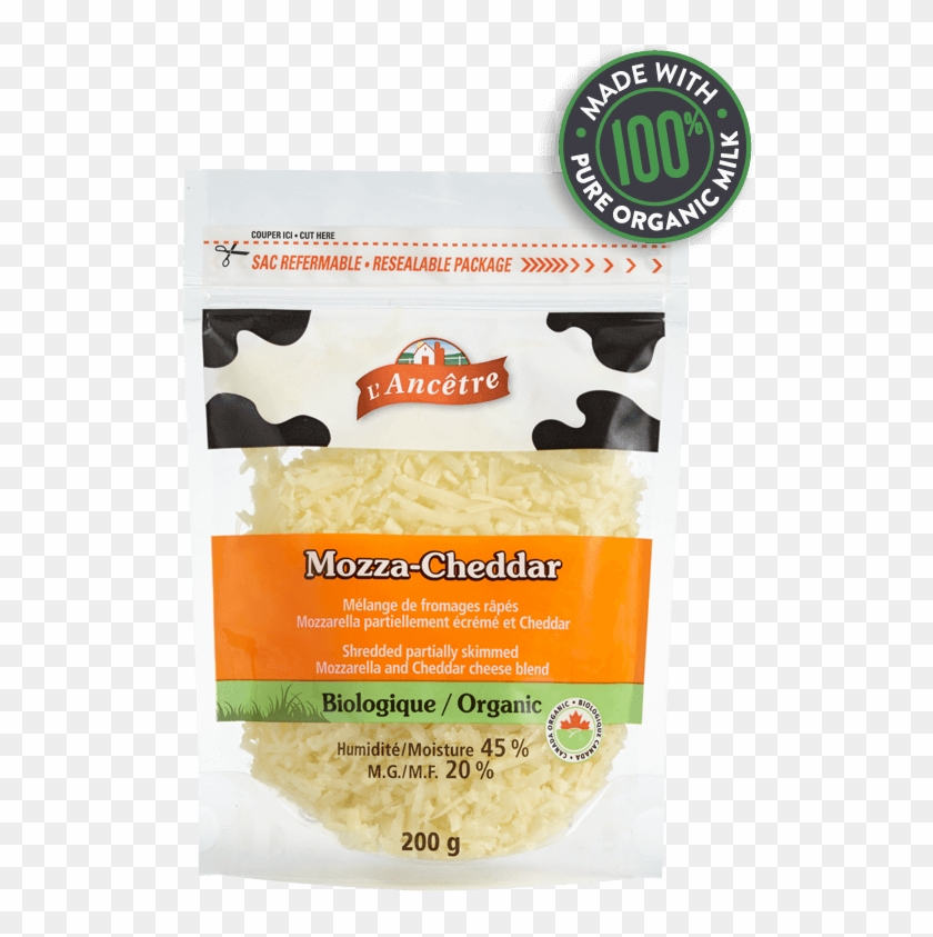Shredded Cheddar & Mozzarella Blend - Fromagerie L Ancêtre Clipart #3705412