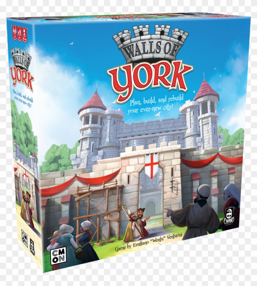 Walls Of York By Cranio Creations And Designer Emiliano - Jeu Montmurail Clipart