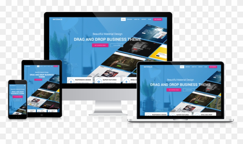 Materialis Is Designed From The Ground Up To Look Great - Materialis Wordpress Clipart #3705515