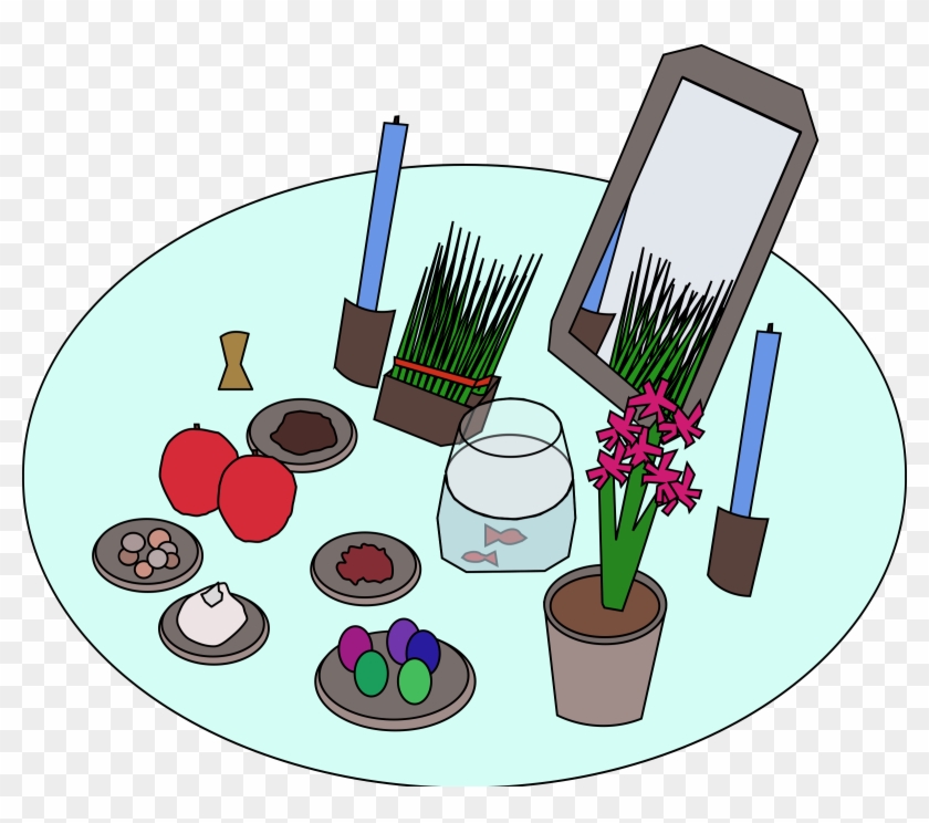 Clipart - Haft Seen Table Clipart - Png Download #3705634