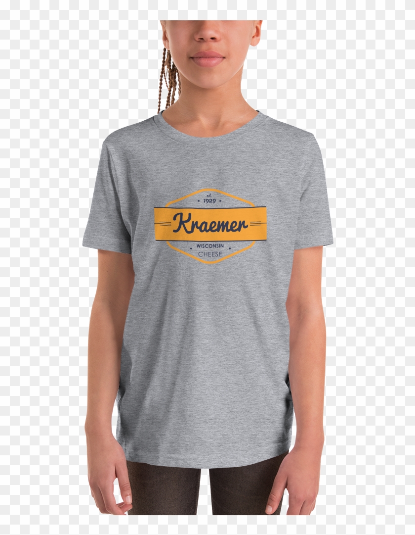 Kraemer's Wisconsin Cheese Youth Retro Logo Short Sleeve - Big Chungus Clipart #3705723