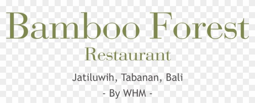 Bamboo Forest Restaurant By Whm - Ville De Nancy Clipart